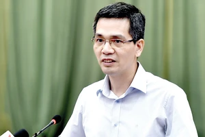 Ông Võ Thành Hưng, Vụ trưởng Vụ Ngân sách nhà nước (Bộ Tài chính)