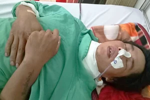 Anh Nguyễn Vũ cấp cứu tại Bệnh viện Nhân dân 115