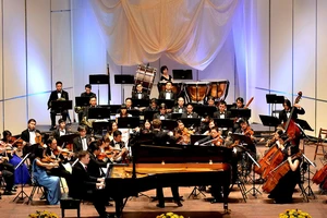 Một chương trình hòa nhạc do Nhà hát Giao hưởng, Nhạc và Vũ kịch TPHCM biểu diễn. Ảnh: THUÝ BÌNH