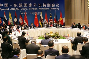 Hội nghị đặc biệt ASEAN - Trung Quốc diễn ra ở Vân Nam đã không thể đưa ra tuyên bố chung. Ảnh: REUTERS