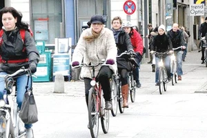 Ngày càng có nhiều người Đức sử dụng xe đạp