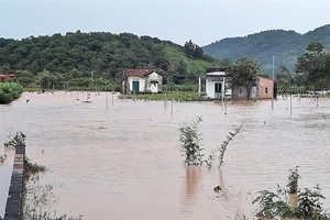 Nhiều giờ sau trận mưa lớn, nước vẫn gây ngập diện rộng trên địa bàn TP Bảo Lộc và huyện Đạ Huoai