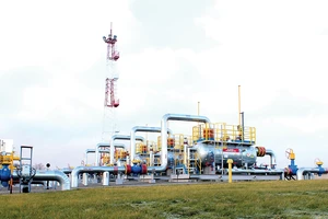 Đường ống dẫn dầu của Nga đến châu Âu đi qua Ukraine Ảnh: Gazprom.ru 