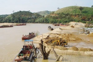Bình Định báo cáo Bộ Tư pháp về xử lý khai thác cát trái phép
