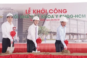 Khởi công Dự án khối nhà hành chính Khoa Y Đại học Quốc gia TPHCM