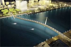 Thống nhất phương án thiết kế cầu đi bộ vượt sông Sài Gòn