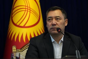 Thủ tướng Kyrgyzstan Sadyr Japarov. Ảnh: The Moscow Times