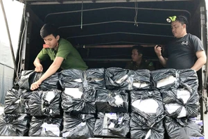Lực lượng chức năng tỉnh An Giang bắt giữ hàng lậu
