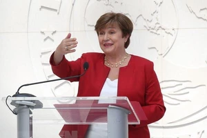 Tổng giám đốc Quỹ Tiền tệ quốc tế (IMF) Kristalina Georgieva. Nguồn: TTXVN