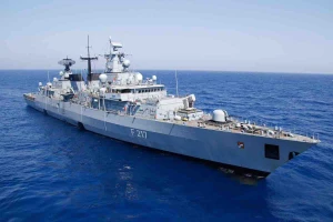 Khinh hạm Bayern của Hải quân Đức hiện diện tại Biển Đông lần đầu tiên sau gần 2 thập kỷ. Nguồn: Defense News