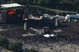 Quang cảnh tại lễ hội âm nhạc khiến nhiều người thiệt mạng. Nguồn: CNN
