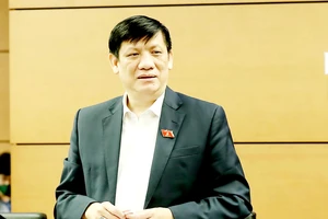 Bộ trưởng Bộ Y tế Nguyễn Thanh Long. Ảnh: QUANG PHÚC