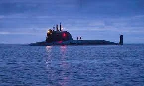 Tàu ngầm Nga diễn tập phóng tên lửa hành trình dưới nước