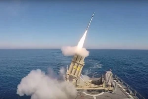 Israel thử nghiệm thành công hệ thống phòng không trên biển