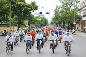 LHQ khuyến khích các nước tăng cường sử dụng xe đạp