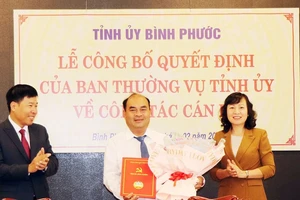 Bình Phước: Điều động Bí thư Thị ủy Chơn Thành giữ chức Phó Bí thư Đảng đoàn HĐND tỉnh