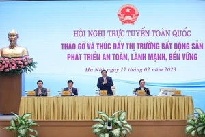 Thủ tướng Phạm Minh Chính chủ trì hội nghị. Ảnh: VIẾT CHUNG