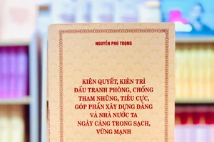 Bìa sách của Tổng Bí thư Nguyễn Phú Trọng