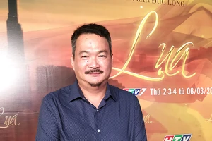 Đạo diễn Phạm Việt Phước tại buổi ra mắt phim Lụa