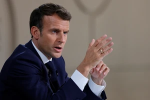 Tổng thống Pháp Emmanuel Macron. Ảnh: REUTERS 