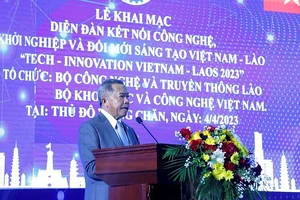 Hợp tác KH-CN và đổi mới sáng tạo Việt Nam-Lào
