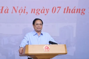 Thủ tướng Phạm Minh Chính nêu rõ, cần xác định việc triển khai Nghị quyết không chỉ riêng cho TPHCM, đây là nhiệm vụ chung, cả nước phải cùng chung tay với TPHCM. Ảnh: VGP 