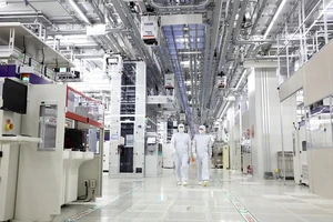 Một công ty sản xuất linh kiện điện tử của Hàn Quốc