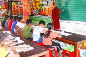 Công tác dạy và học tiếng Khmer trên địa bàn tỉnh Sóc Trăng luôn được quan tâm thực hiện
