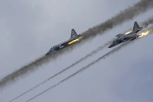 Không quân Nga tấn công nhiều mục tiêu khủng bố