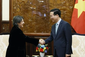 Chủ tịch nước Võ Văn Thưởng tiếp Đại sứ Tây Ban Nha tại Việt Nam Pilar Méndez Jiménez. Nguồn: VOV