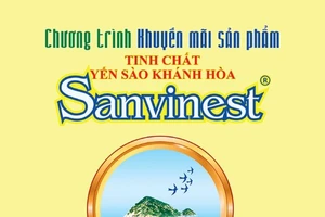 Chương trình khuyến mãi sản phẩm Tinh chất Yến sào Khánh Hòa Sanvinest