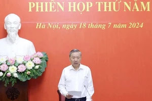 Chủ tịch nước Tô Lâm chủ trì phiên họp thứ 5 Hội đồng Quốc phòng và An ninh