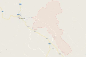  Xã Chiềng Ngần, TP Sơn La, tỉnh Sơn La - nơi xảy ra "bệnh lạ". Ảnh: Google Maps