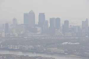 Thủ đô London bị ô nhiễm nặng. Ảnh: Nick Ansell/PA