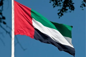 Quốc kỳ của UAE. Nguồn: aliexpress.com