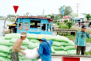 Thu mua xuất khẩu gạo ở ĐBSCL