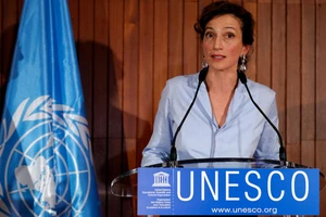  Bà Audrey Azoulay được bầu làm Tổng Giám đốc UNESCO. Ảnh: Reuters