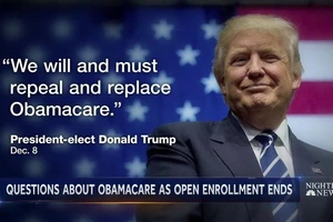 Tổng thống Donald Trump chính thức “khai tử” Obamacare