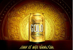 Sabeco ra mắt sản phẩm mới – bia cao cấp Saigon Gold