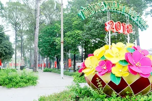 Công viên Văn Lang sau khi được nâng cấp. Ảnh: CAO THĂNG