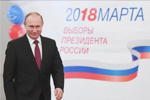 Ông Vladimir Putin tái đắc cử Tổng thống Nga 