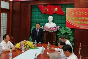 Đồng chí Nguyễn Duy Bắc làm Phó Giám đốc Học viện Chính trị quốc gia Hồ Chí Minh 