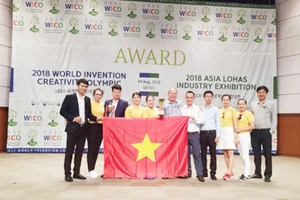 Đoàn học sinh Việt Nam đạt thành tích cao tại WICO 2018