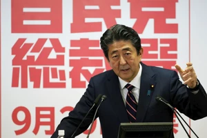 Thủ tướng Shinzo Abe. Ảnh: Reuters