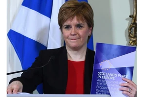 Bộ trưởng thứ nhất của Scotland Nicola Sturgeon. Nguồn: Getty Images