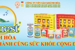 Công ty Yến Sào Khánh Hòa: Sản phẩm mới nước Yến sào Sanest Đông Trùng Hạ Thảo