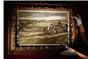 Một tác phẩm của Van Gogh được trình chiếu tại triển lãm