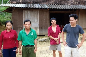 Vợ chồng cựu binh Trương Văn Thanh cùng 2 con bệnh tật