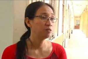 Cô giáo Trần Thị Minh Châu - giáo viên Trường THPT Long Thới