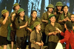 Vở kịch hát "Hoa lửa Truông Bồn" diễn tại TPHCM